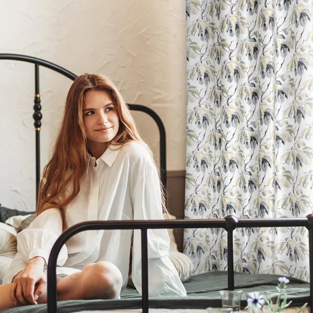 ZASŁONA GOTOWA MELISA 140 X 250 CM BIAŁY