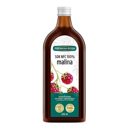 Sok z malin 100% 500 ml