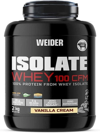 Weider Isolate Whey 100 CFM odżywka białkowa Izolat 2000 g smak Vanilia