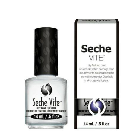 Seche Vite − Dry Fast Top Coat, wysuszacz/utwardzacz do lakieru do paznokci − 14 ml