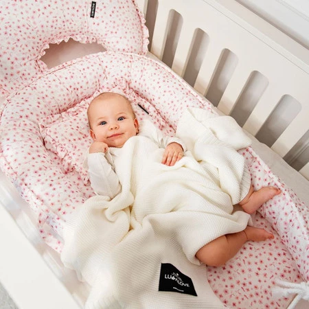 Lullalove, Bambusowy koc - kokos, splot klasyczny