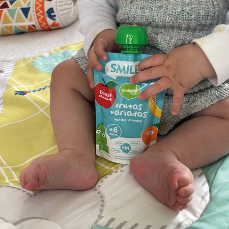 Smileat, BIO Mus ekologiczny wieloowocowy, 100g