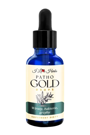 I LOVE HERRBS - PATHO Gold Drops WIRUSY, BAKTERIE, GRZYBY (50 ml)