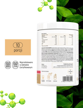 ESSENSEY WHEY PROTEIN PREMIUM odżywka białkowa WPC 300g smak truskawka