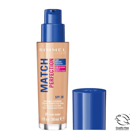 Rimmel Podkład Match Perfection nr 81 fair ivory  30ml