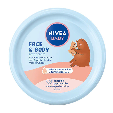 Baby krem pielęgnacyjny do twarzy i ciała 200ml