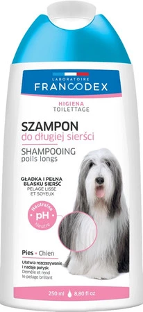 FRANCODEX Szampon dla psa o długiej sierści 250ml