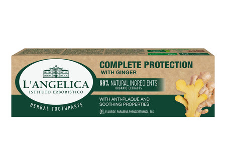 L'Angelica Pasta Pełna Ochrona z Imbirem 75ml