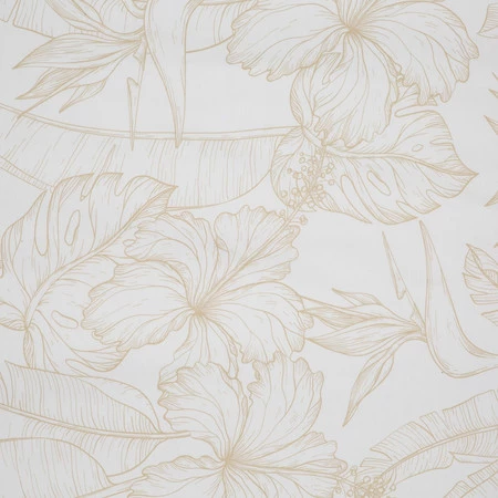 Komplet Pościeli Satynowej Spring 50 220 x 200 cm, Biały