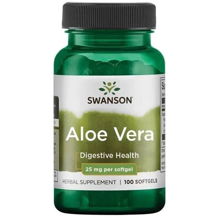 Swanson Aloe Vera 25 Mg 100 K
