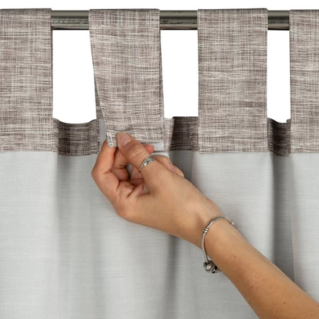 Zasłona gotowa Garden 10 na Szelkach 155 x 240 cm, Brązowy