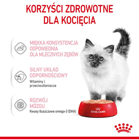 ROYAL CANIN KITTEN w pasztecie 85g