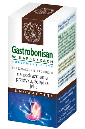 BONIMED Gastrobonisan na wsparcie trawienia 60 kaps.