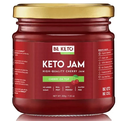 Keto Dżem Doskonale Wiśniowy