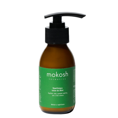 Mokosh − Melon z ogórkiem, nawilżający lotion do dłoni − 100 ml