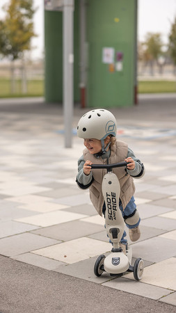 SCOOTANDRIDE Zestaw ochraniaczy dla dzieci S Ash