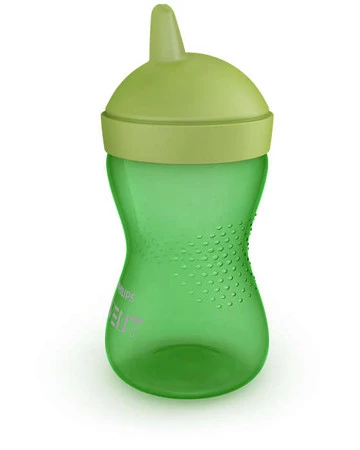 AVENT SCF804/03 Kubek twardy z odpornym na gryzienie ustnikiem 300ml 18+ zielony