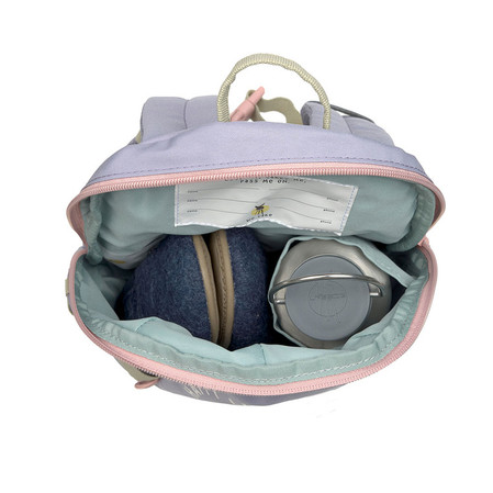 Lassig Plecak do przedszkolaTiny Outdoor Rainbow pastel lilac