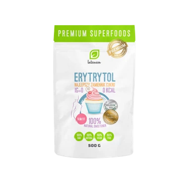 Intenson Erytrytol zamiennik cukru 500 g