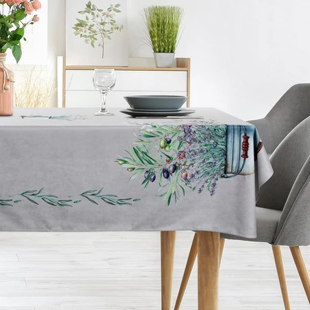 OBRUS SUMMER1 33 X 33 CM JASNOSZARY