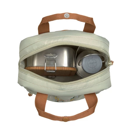 Lassig Plecak mini kwadratowy Little Gang Light khaki