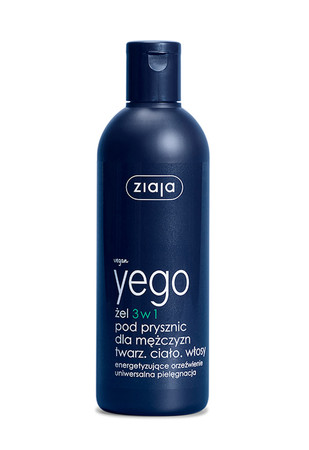 Ziaja Yego, żel 3w1 pod prysznic dla mężczyzn 300ml