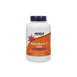 Now Foods AlphaSorb-C 500 mg Neutralna Witamina C Askorbinian Wapnia 180 kaps.