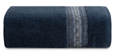Ręcznik Malika (04), 50 x 90 cm, Granatowy