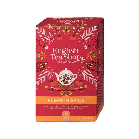English Tea Shop, BIO Herbata Pumpkin Spice, 20 saszetek