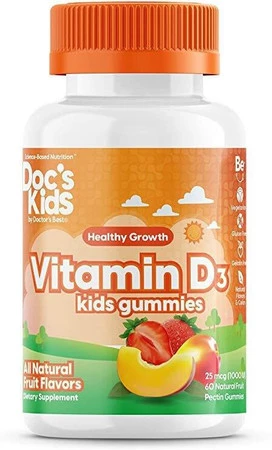 Vitamin D3 kids gummies - Witamina D3 - Żelki dla dzieci (60 szt.)