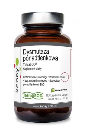 Dysmutaza ponadtlenkowa TetraSOD® (60 kaps.)