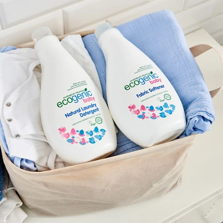 Ecogenic Baby, Hipoalergiczny płyn do prania ubranek dziecięcych, bezzapachowy, 1000 ml
