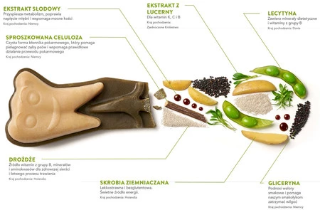 WHIMZEES Aligator Gryzak dla psa M 12szt.