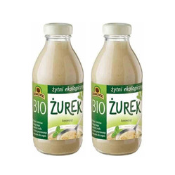 Zestaw: 2x Żurek żytni koncentrat BIO 320 ml