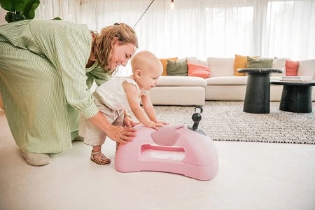 SCOOTANDRIDE My First Ewolucyjny jeździk pchacz 3w1 6 m+ Rose