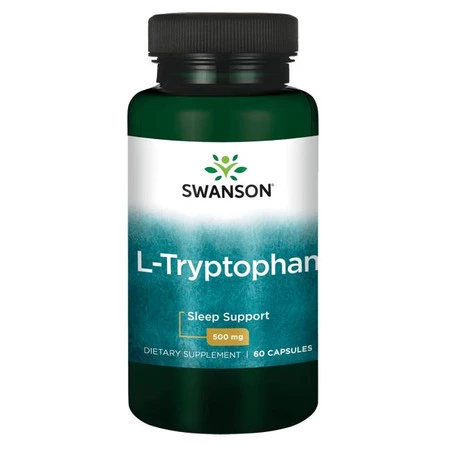 Swanson − L-Tryptofan 500 mg − 60 kaps.