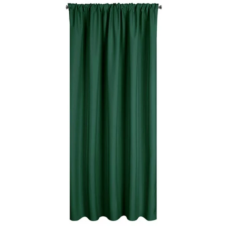 ZASŁONA GOTOWA GARDEN NA TAŚMIE 155 X 200 CM CIEMNOZIELONY