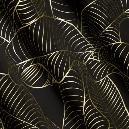 ZASŁONA GOTOWA KIARA 140 X 250 CM CZARNY