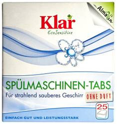 Klar − Tabletki do zmywarek ECO − 25 szt.
