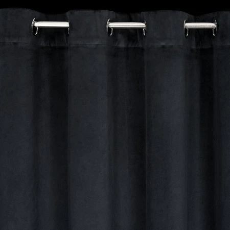 ZASŁONA GOTOWA CARLI 140 X 250 CM CZARNY