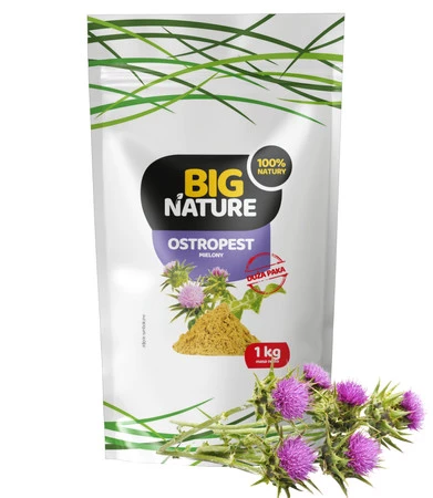 Big Nature Ostropest plamisty mielony 1 kg