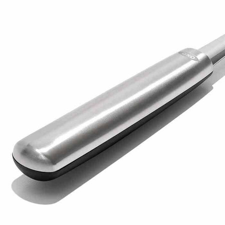 OXO-Łyżka cedzakowa stalowa, STEEL