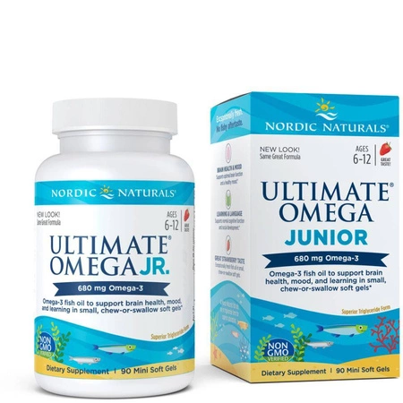 Ultimate Omega Junior 340 mg (90 kaps.)