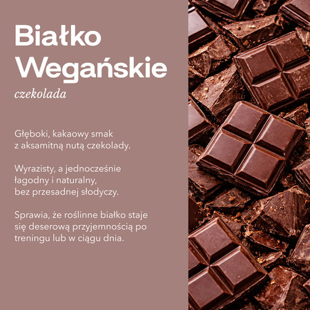 Intenson Białko Wegańskie 300g smak czekolada