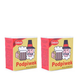 Zestaw: 2x Delecta Podpiwek kujawski w proszku 100 g