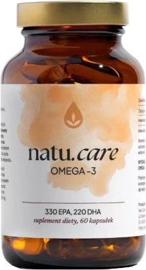 Natu.Care Omega-3 550 mg EPA DHA 60 kaps.