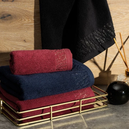 Ręcznik Margo (08), 50 x 90 cm, Brązowy