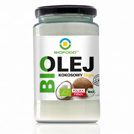 OLEJ KOKOSOWY VIRGIN BIO 670 ml - BIO FOOD