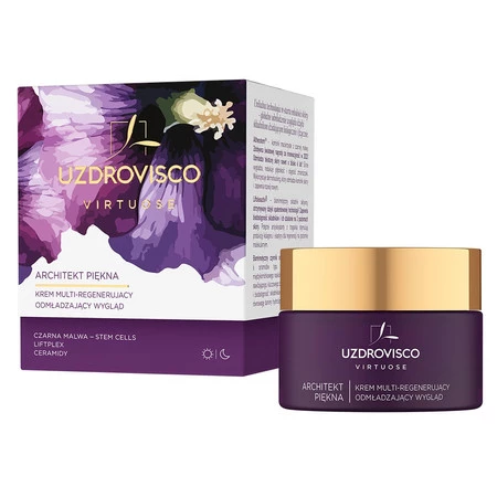 Uzdrovisco, Virtuose, Architekt piękna, krem multi-regenerujący odmładzający wygląd, 50 ml