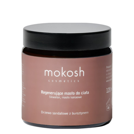 Mokosh − Drzewo sandałowe z bursztynem, masło do ciała − 120 ml